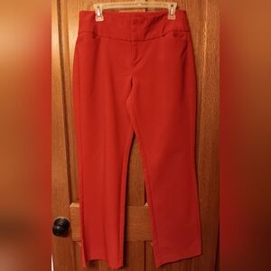 EUC Elle Red Pants Size 10